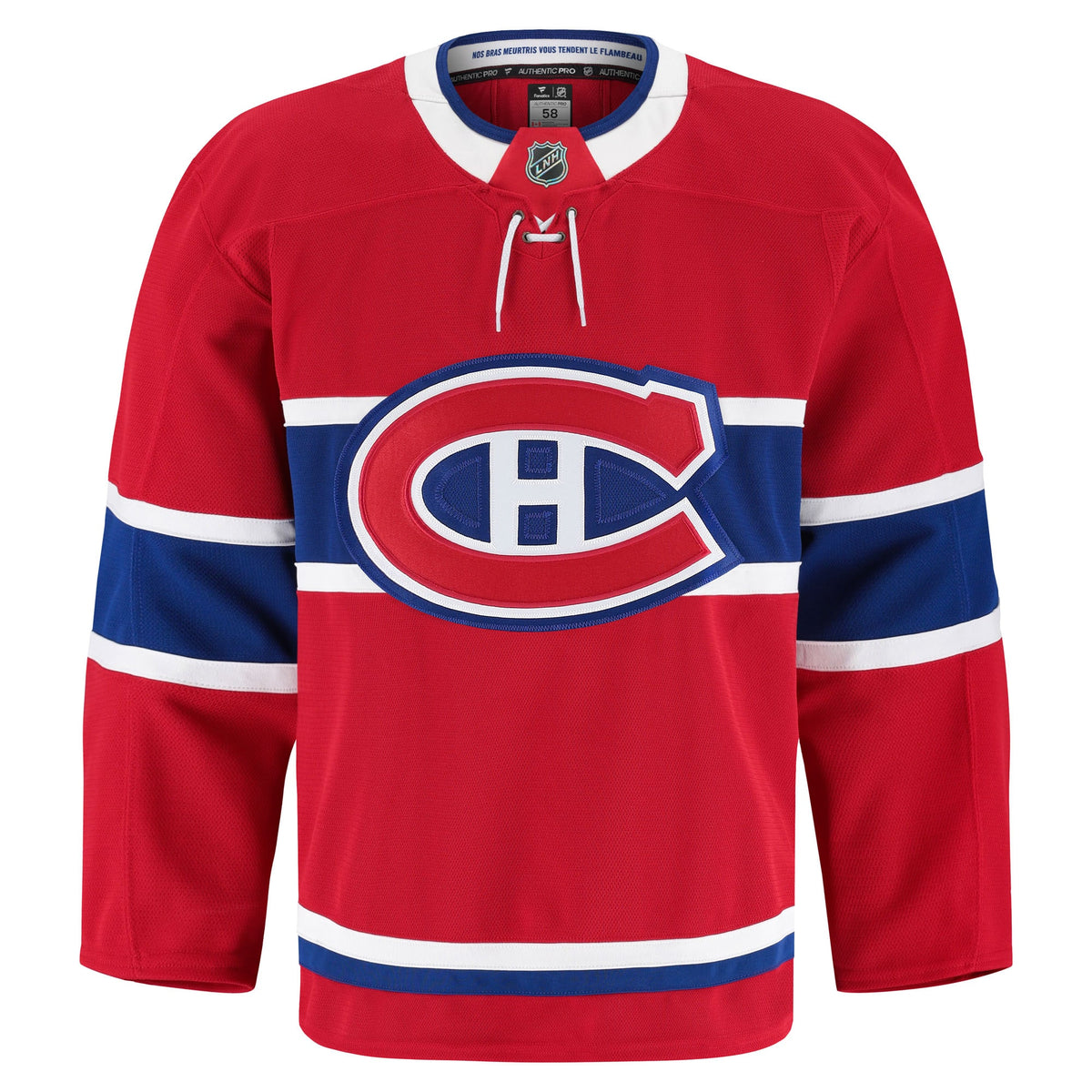 Montreal Canadiens Fanatics Red Home Authentic Pro Jersey