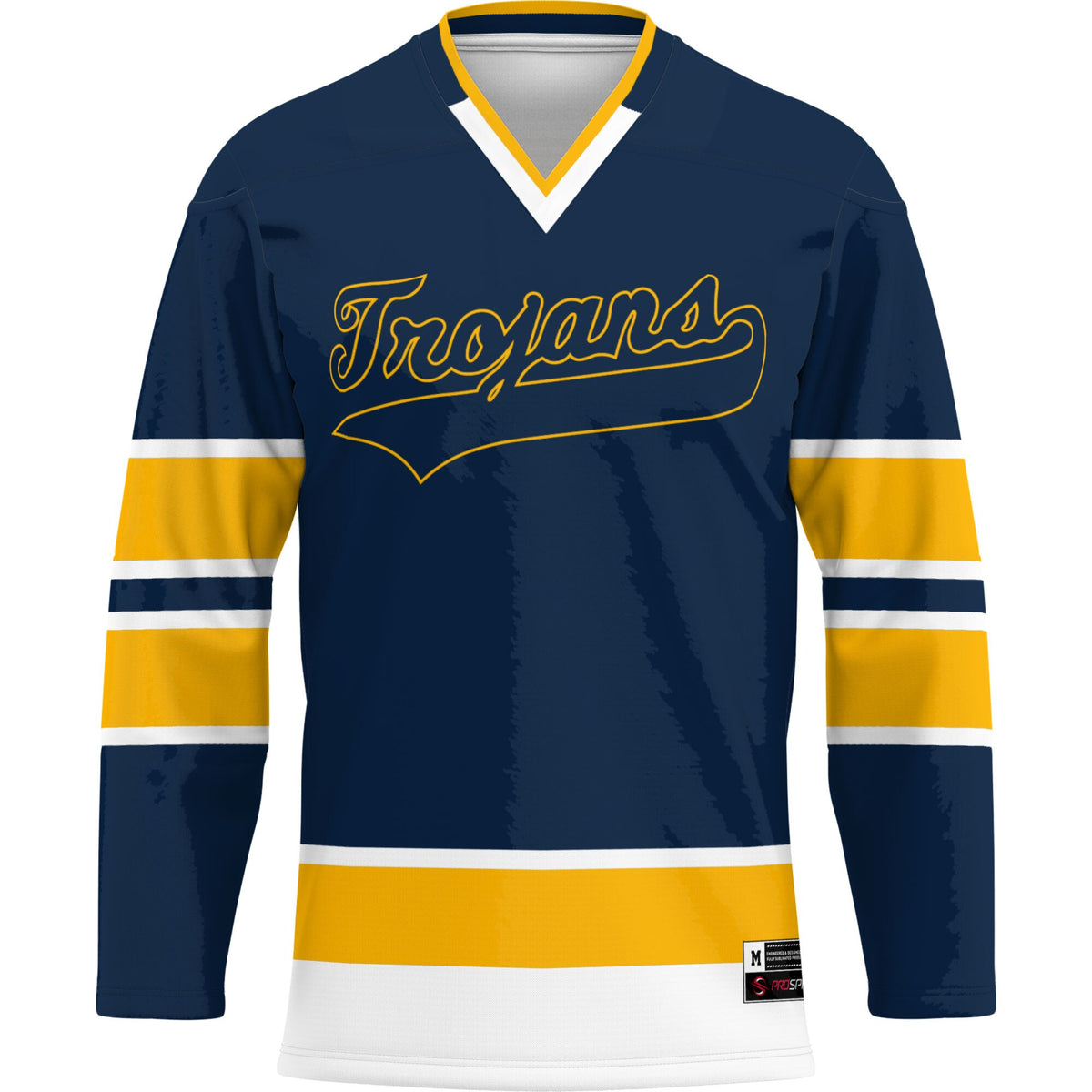 Central Alabama Community College Trojans GameDay Greats Hockey Jersey - Navy
