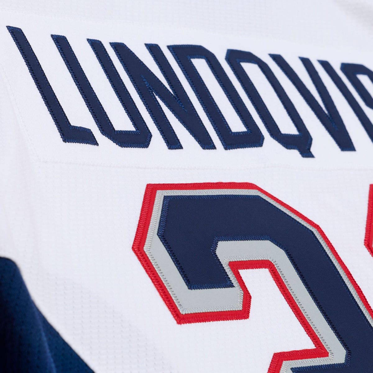 New York Rangers Henrik Lundqvist Mitchell & Ness White 2014 NHL Stadium Series Power Play Jersey