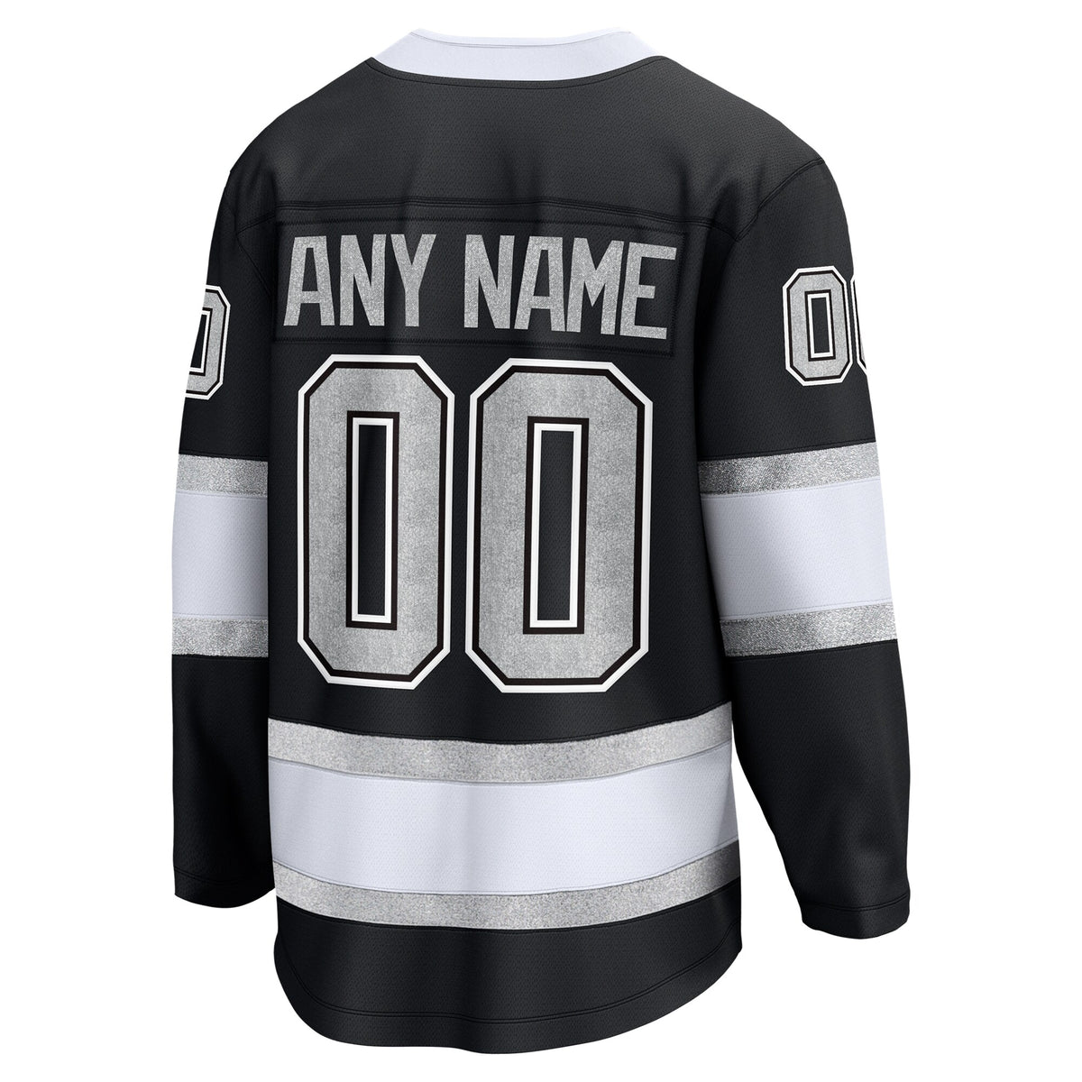 Los Angeles Kings Fanatics Black Home Breakaway Custom Jersey