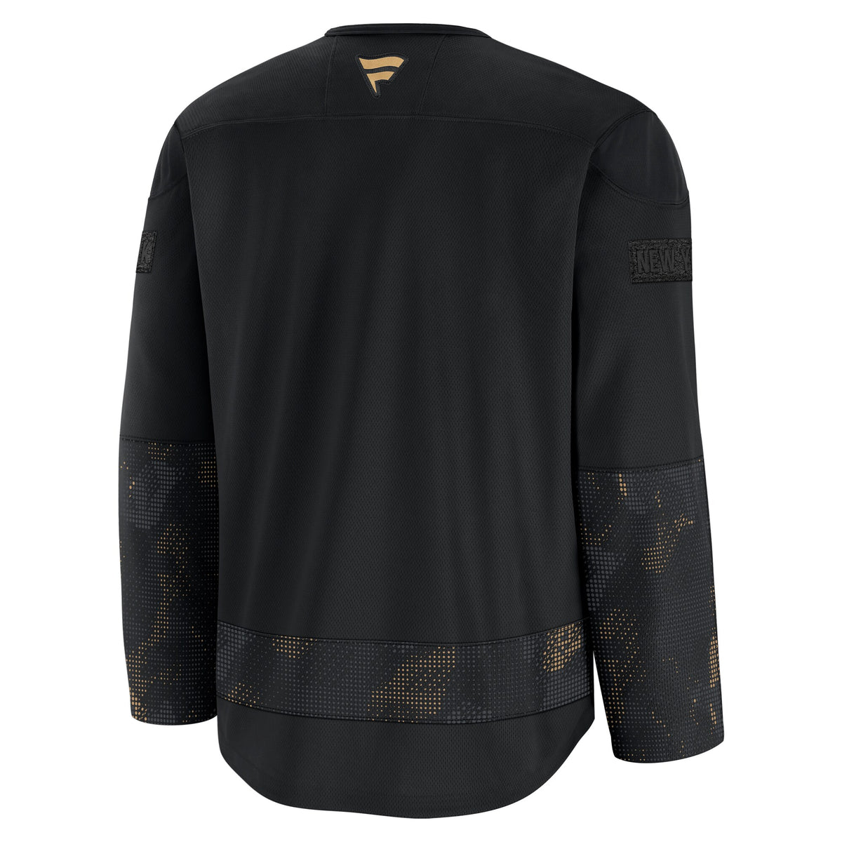New York Rangers Fanatics Black 2024 Military Appreciation Practice Jersey