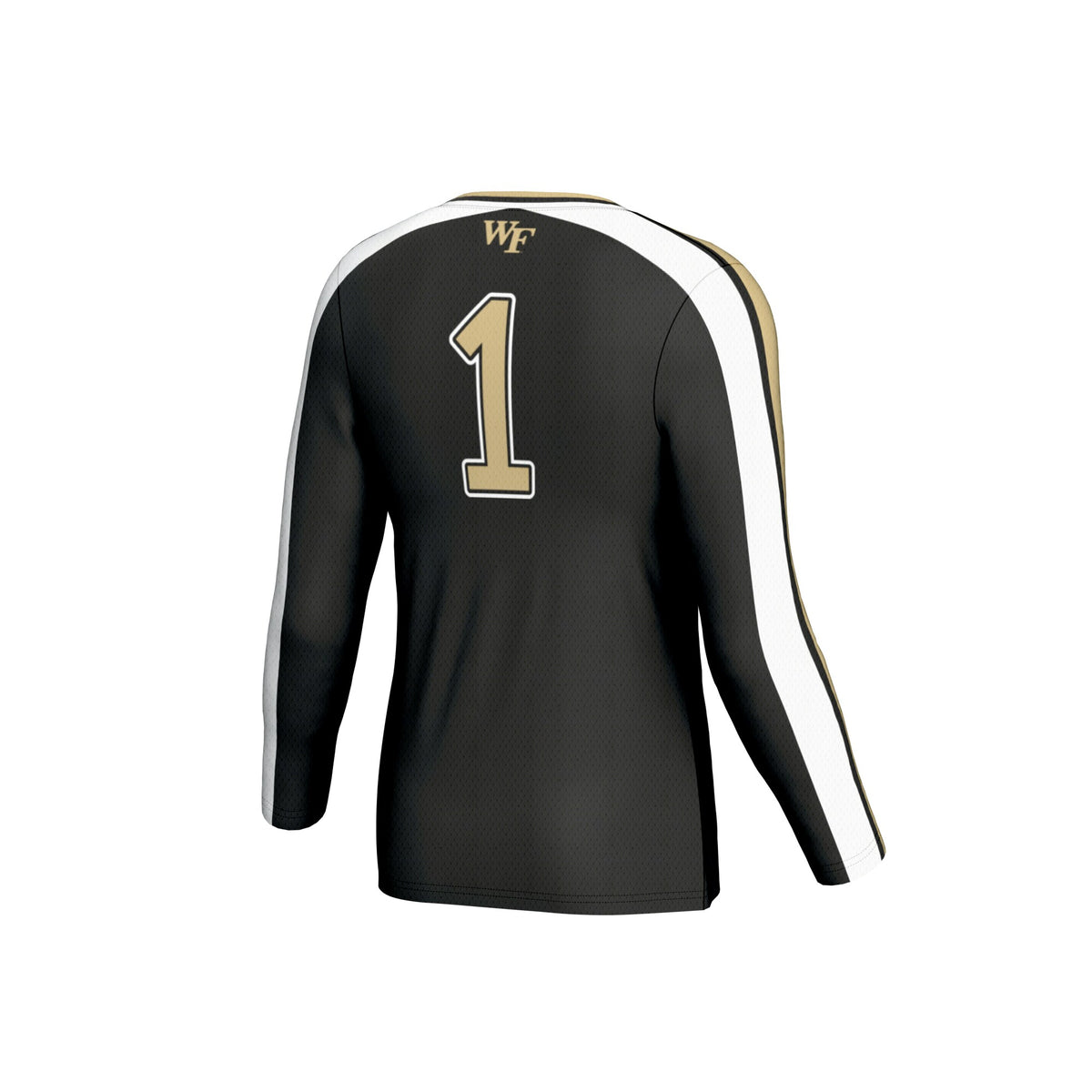 Wake Forest Demon Deacons GameDay Greats #1 Lightweight Volleyball Fashion Jersey - Black