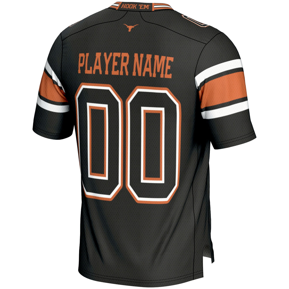 Texas Longhorns GameDay Greats NIL Pick-A-Player Football Jersey - Black