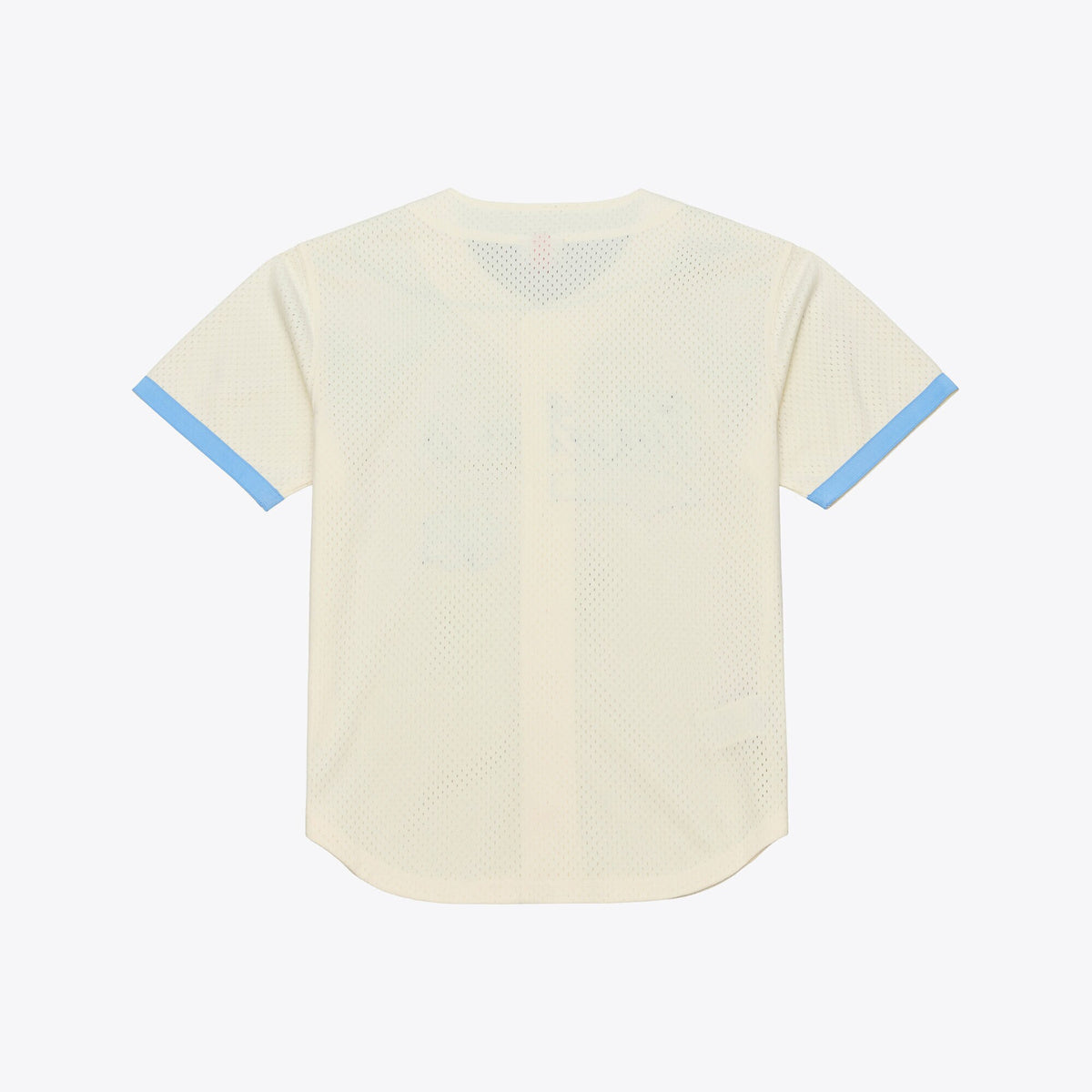 North Carolina Tar Heels Mitchell & Ness Mesh Button-Up Batting Practice Baseball Jersey - Cream