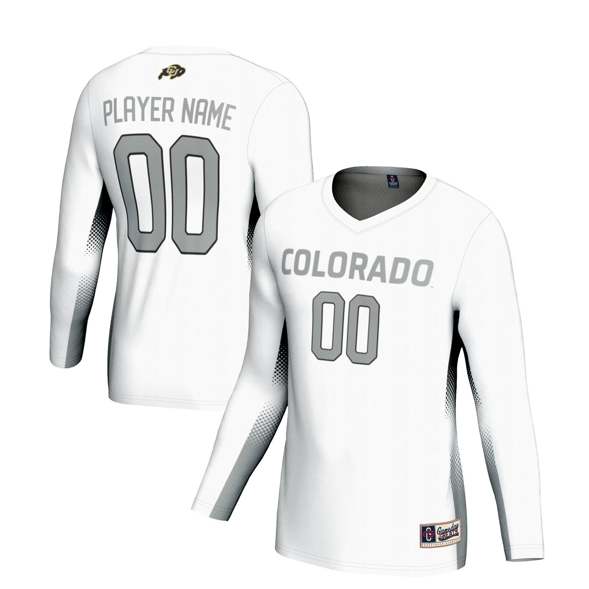 Colorado Buffaloes GameDay Greats Adult NIL Lightweight Volleyball Jersey - White