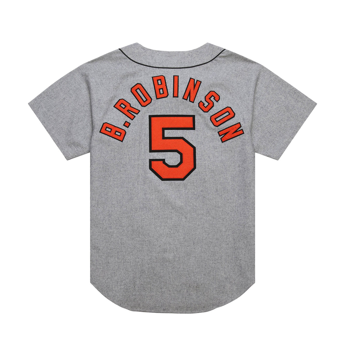 Baltimore Orioles Brooks Robinson Mitchell & Ness Gray Cooperstown Collection 1966 Authentic Jersey