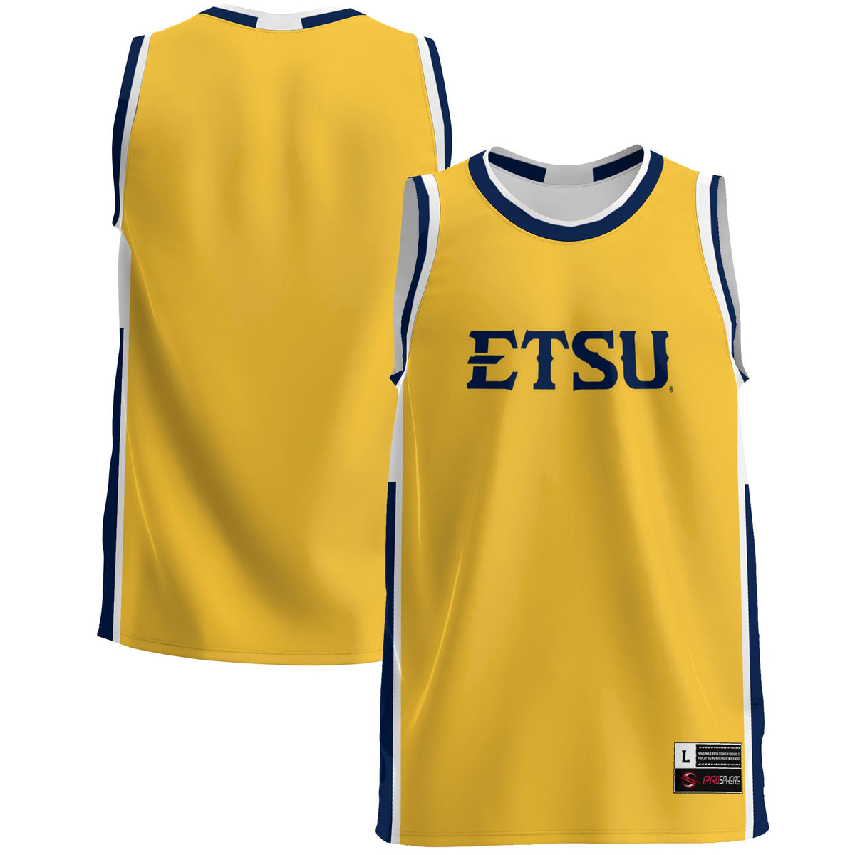 ETSU Buccaneers GameDay Greats Lightweight Basketball Jersey - Navy