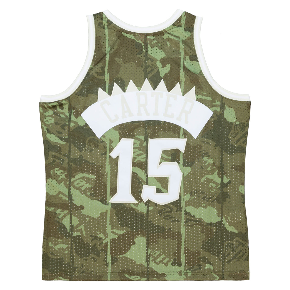 Toronto Raptors NBA Vince Carter 1998 Ghost Green Camo Swingman Jersey By Mitchell & Ness -