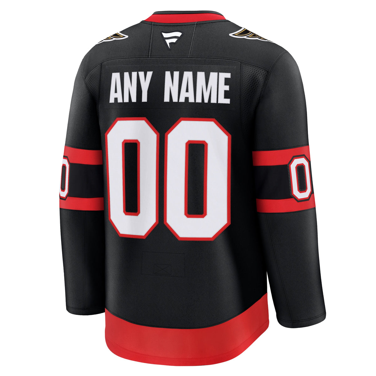 Ottawa Senators Fanatics Black Home Premium Custom Jersey