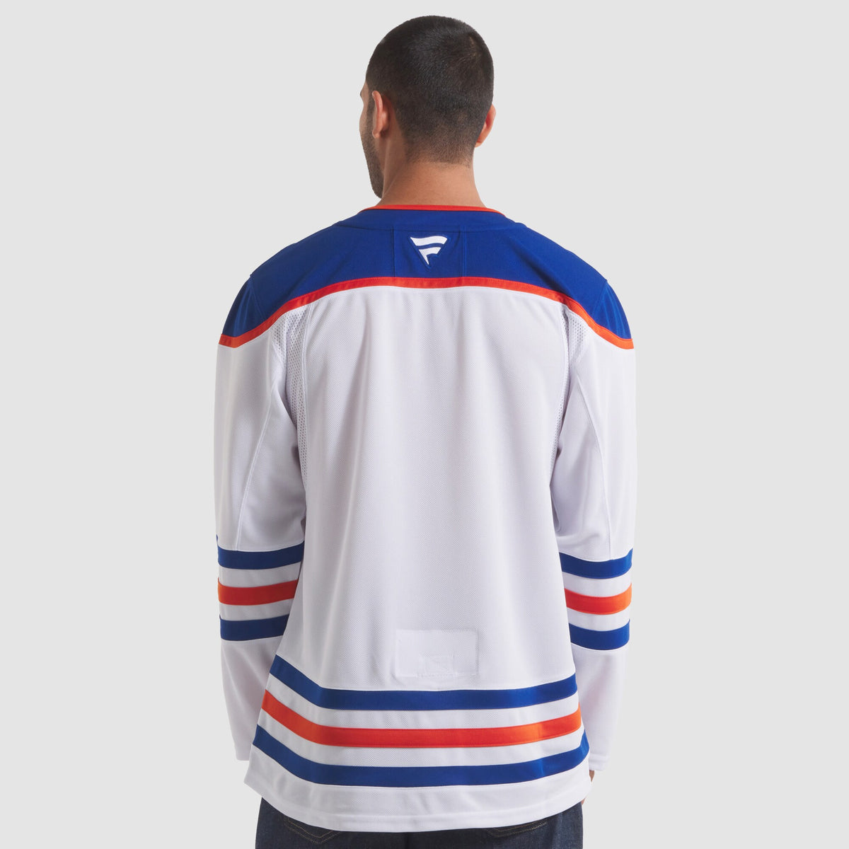 Edmonton Oilers Fanatics White Away Premium Jersey