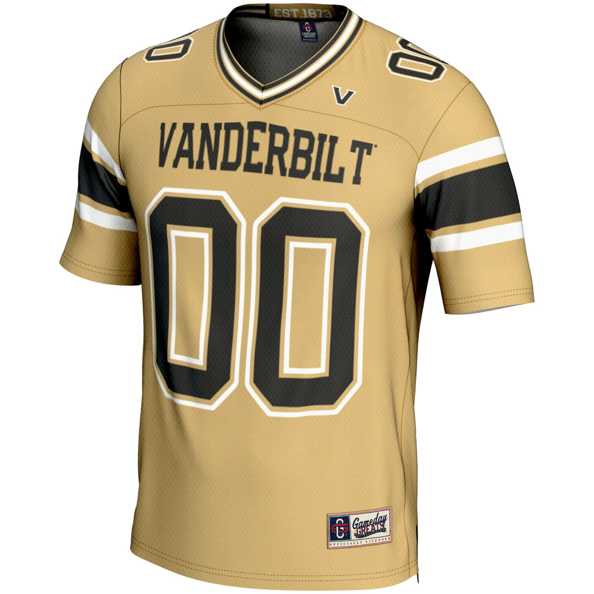 Vanderbilt Commodores GameDay Greats NIL Pick-A-Player Football Jersey - Gold