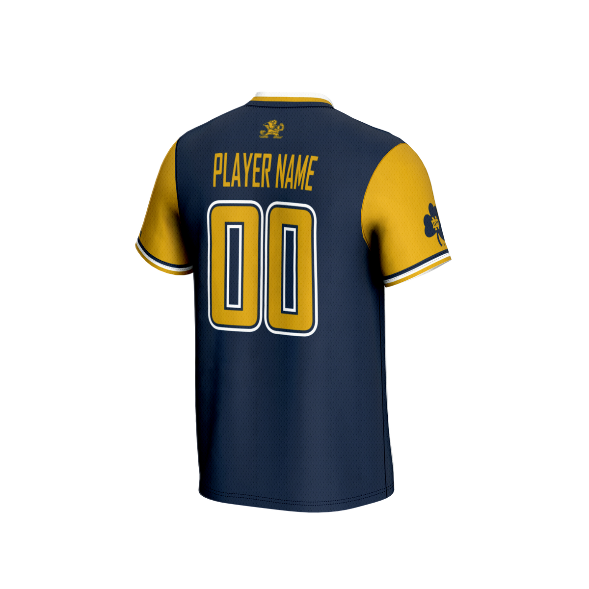 Notre Dame Fighting Irish GameDay Greats NIL Pick-A-Player Lightweight Softball Jersey - Navy