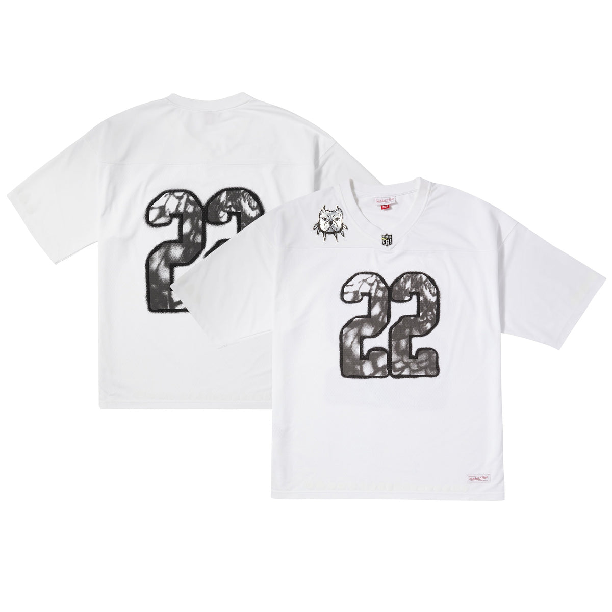 Mitchell & Ness White ÑFL Por La Cultura x CHITO Limited Edition Jersey
