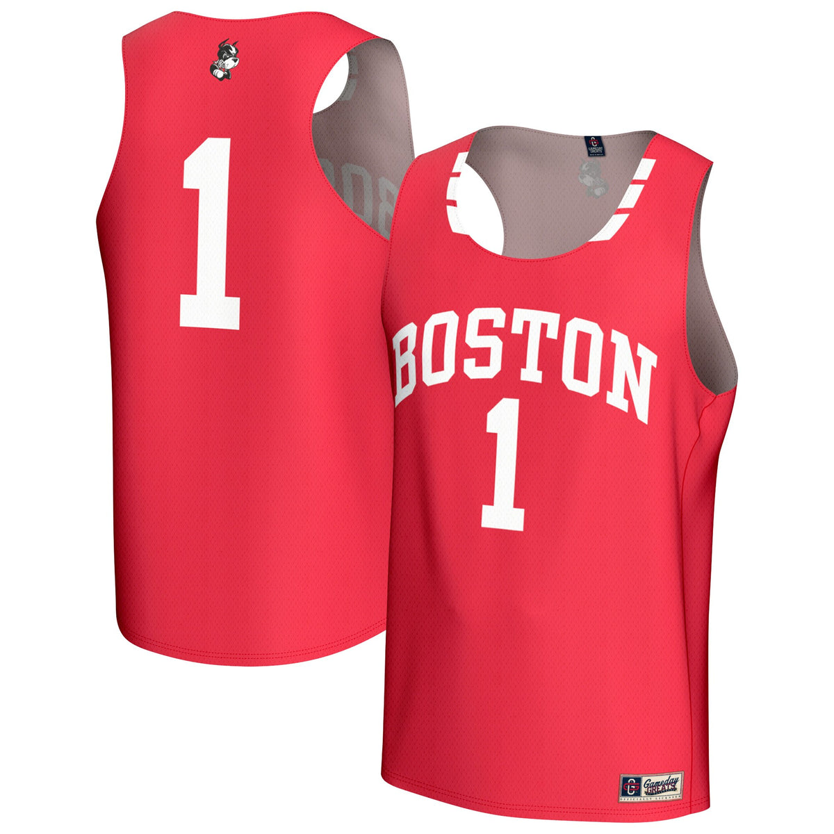 Boston University GameDay Greats Lightweight Collegiate Field Hockey Fashion Jersey - Scarlet