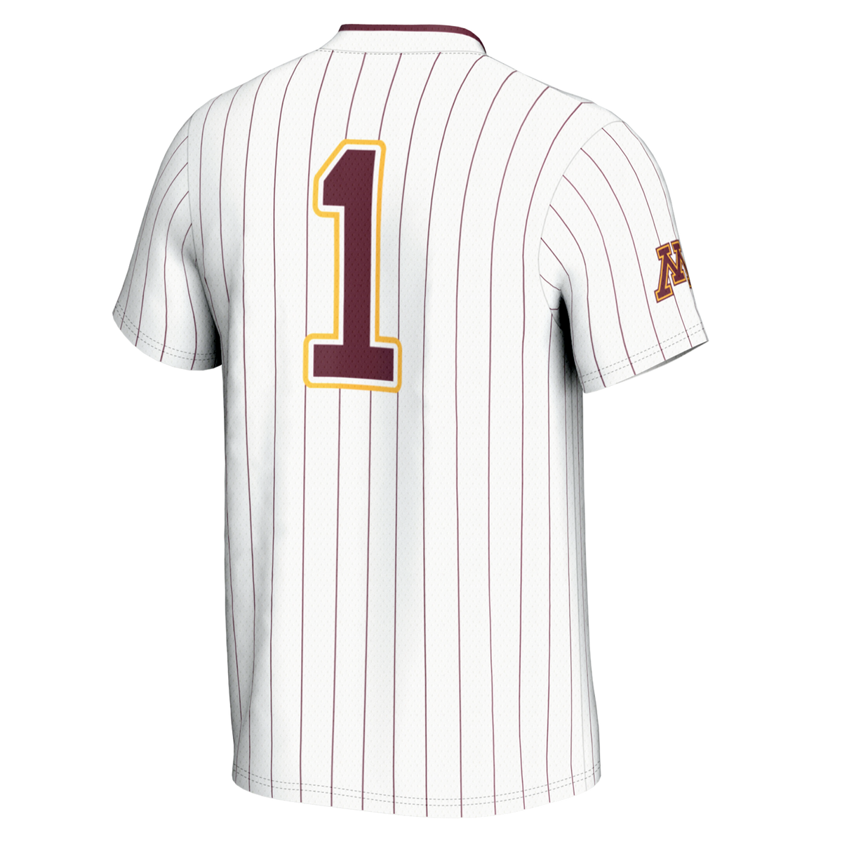 #1 Minnesota Golden Gophers GameDay Greats Lightweight Softball Jersey - White