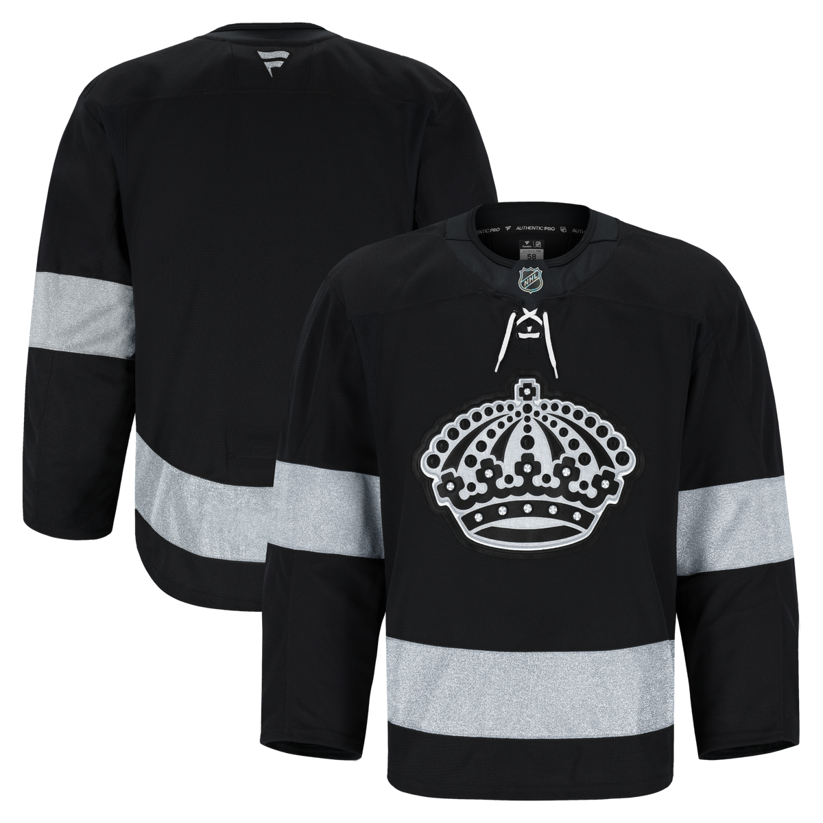 Los Angeles Kings Fanatics Black Alternate Authentic Pro Jersey
