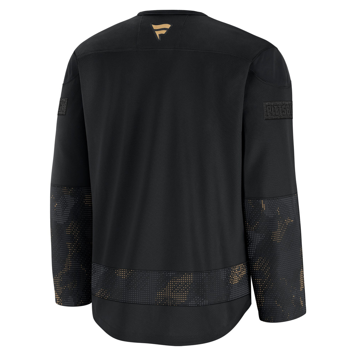 Pittsburgh Penguins Fanatics Black 2024 Military Appreciation Practice Jersey