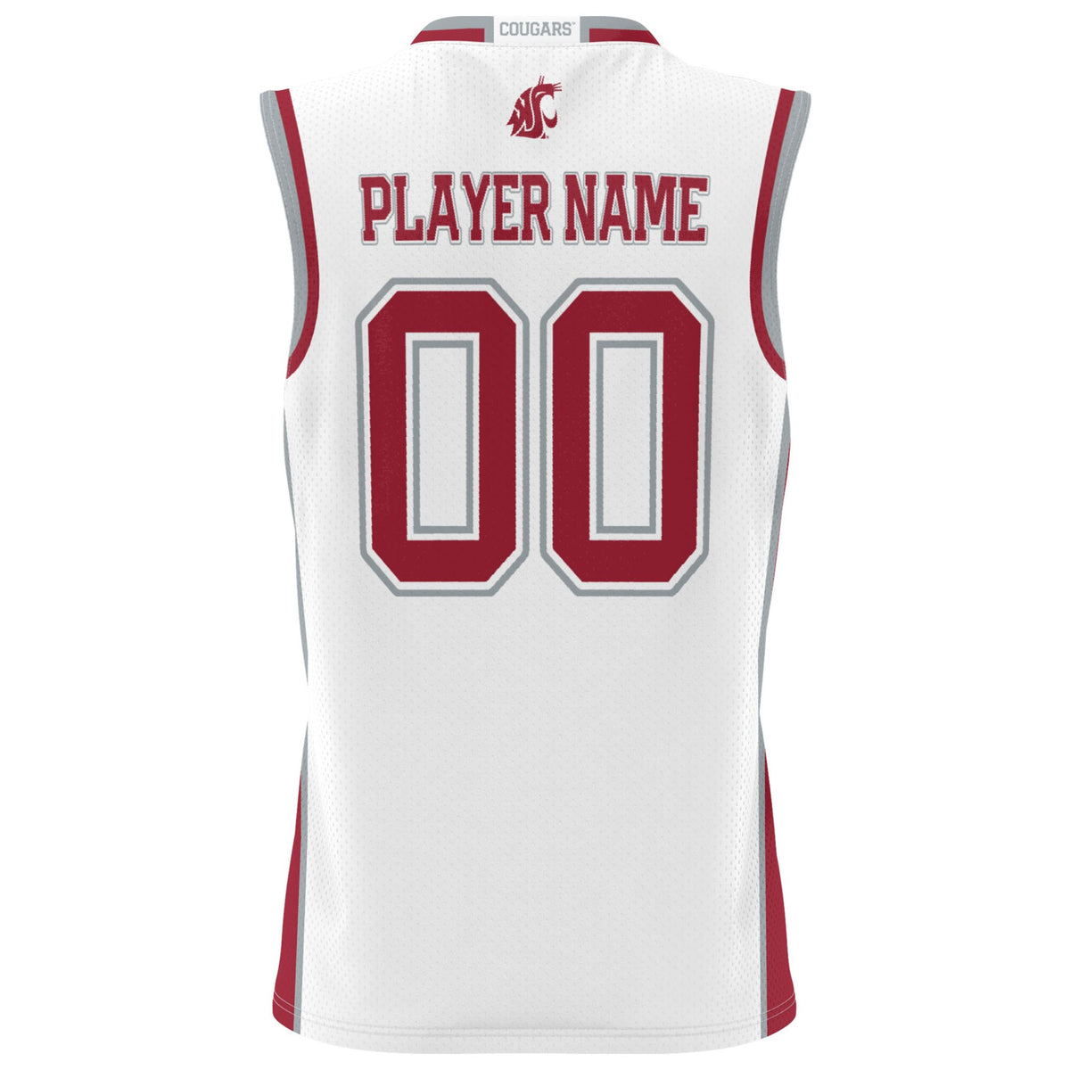 Washington State Cougars GameDay Greats NIL Pick-A-Player Basketball Jersey - White