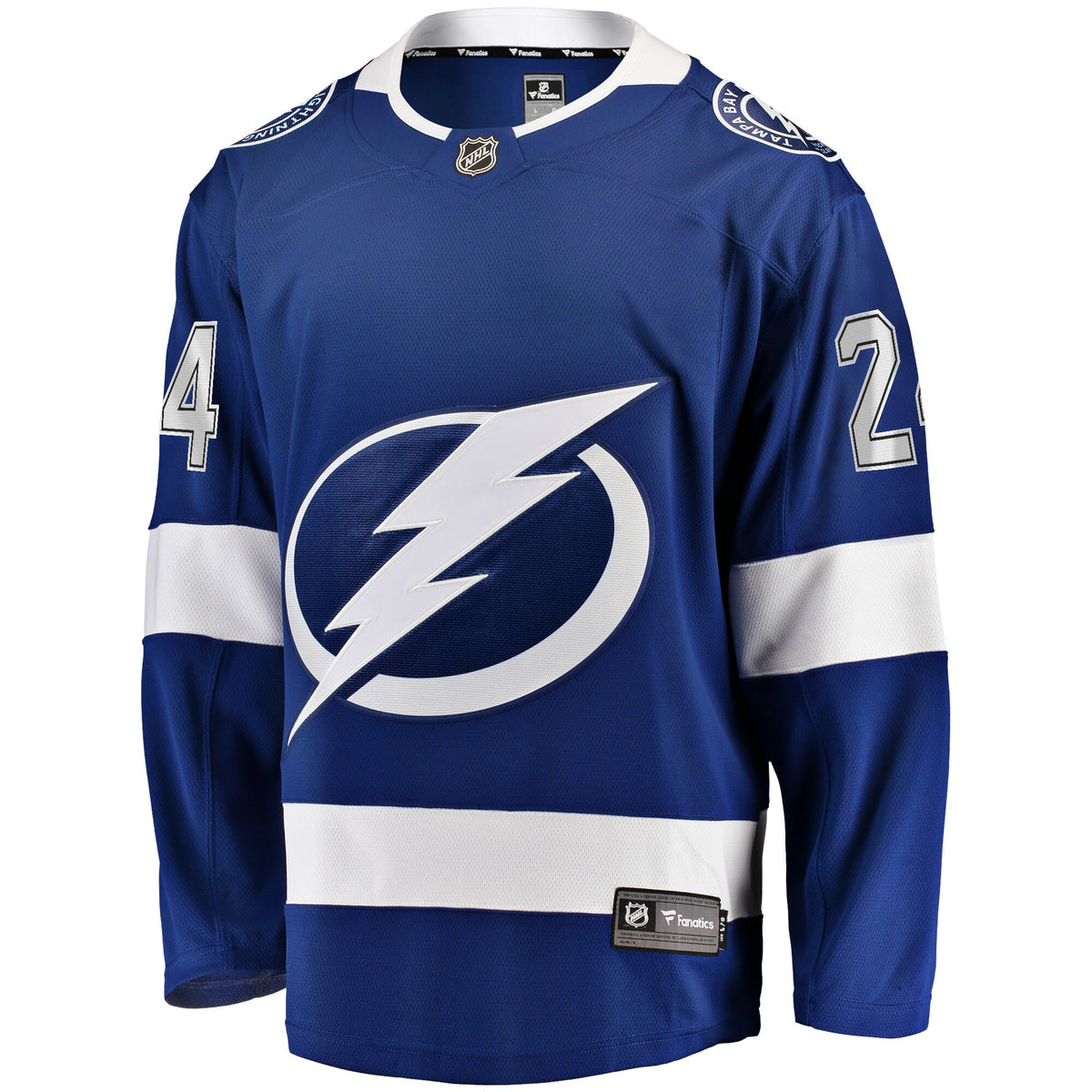 Tampa Bay Lightning Zach Bogosian Fanatics Blue Home Breakaway Player Jersey