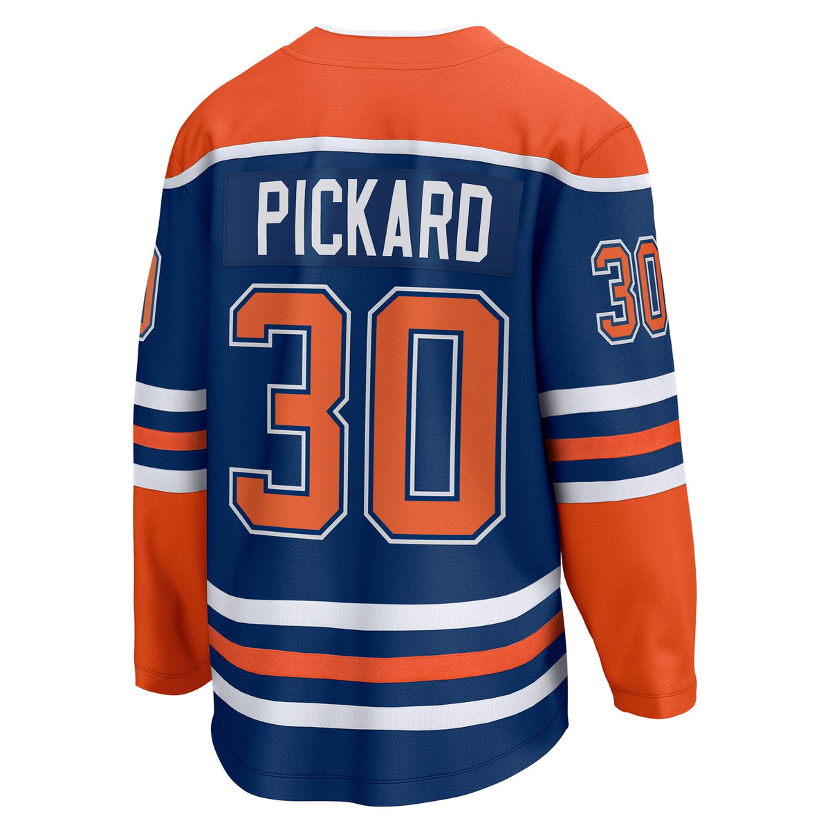 Edmonton Oilers Calvin Pickard Fanatics Royal Home Premier Breakaway Player Jersey