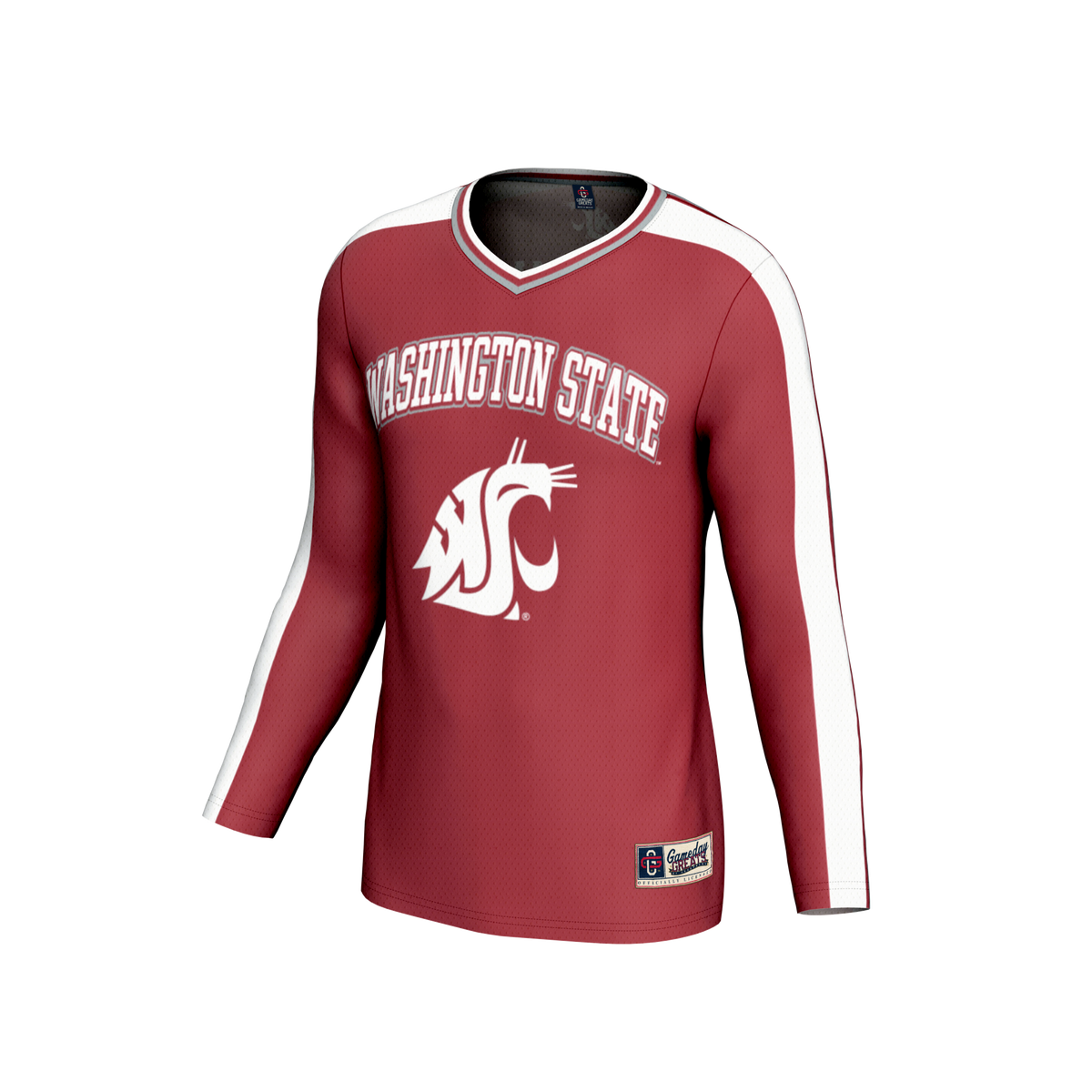 Washington State Cougars GameDay Greats NIL Pick-A-Player Lightweight Collegiate Volleyball Fashion Jersey - Crimson