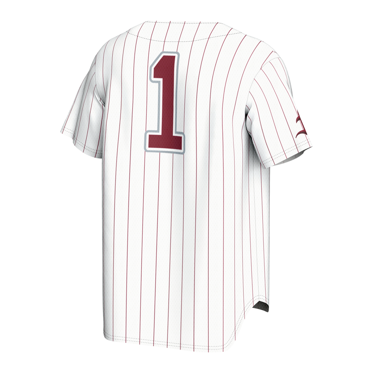 GameDay Greats White Fordham Rams Lightweight Collegiate Baseball Fashion Jersey