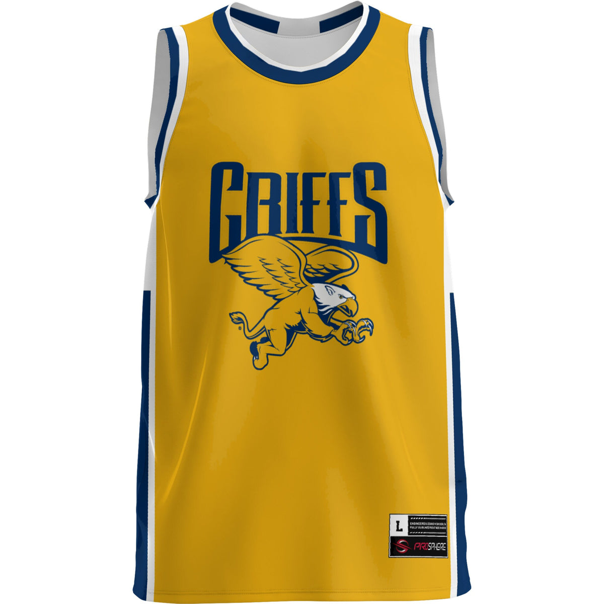 Canisius College Golden Griffins GameDay Greats Lightweight Basketball Jersey - Blue