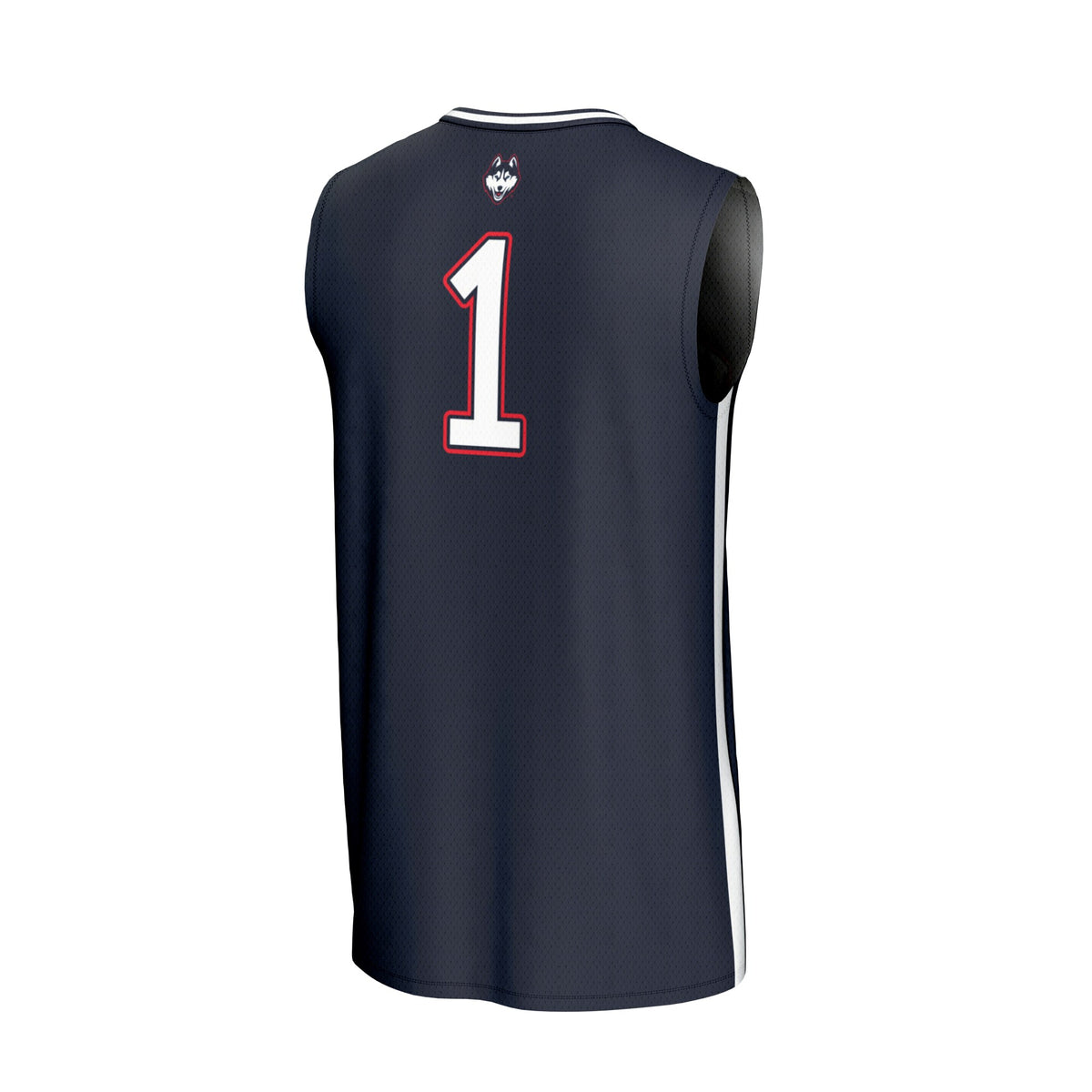 #1 UConn Huskies GameDay Greats Lightweight Collegiate Basketball Fashion Jersey - Navy