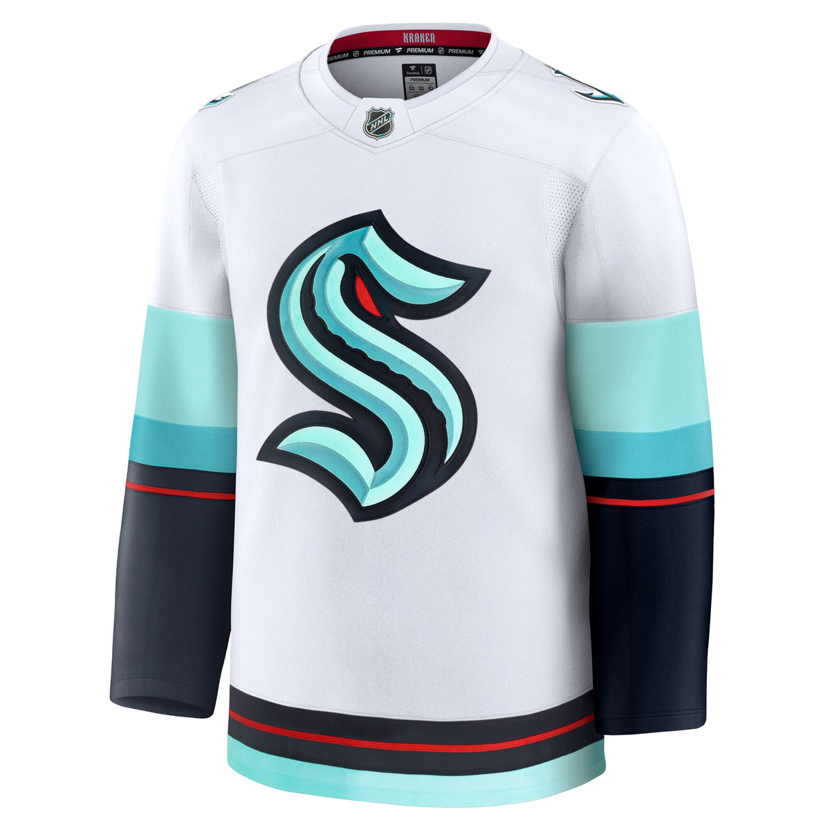 Seattle Kraken Fanatics White Away Premium Jersey