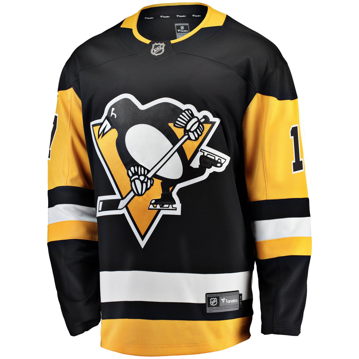 Pittsburgh Penguins Bryan Rust Fanatics Black Home Breakaway Player Jersey