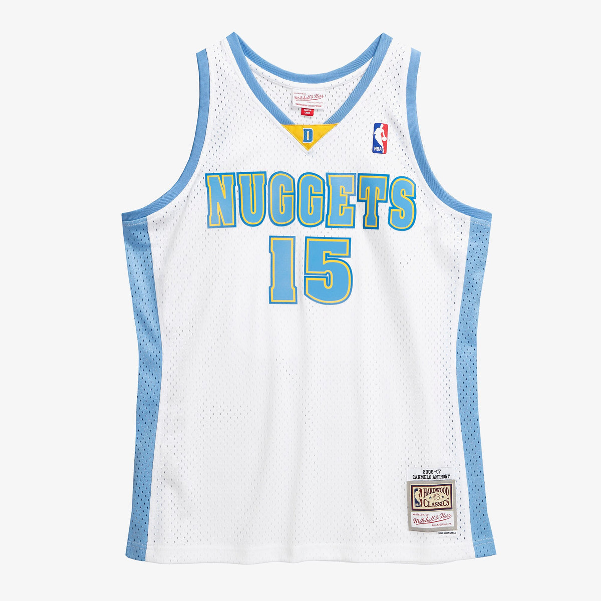 Denver Nuggets Mitchell & Ness Carmelo Anthony 2006 Swingman Authentic Jersey - White